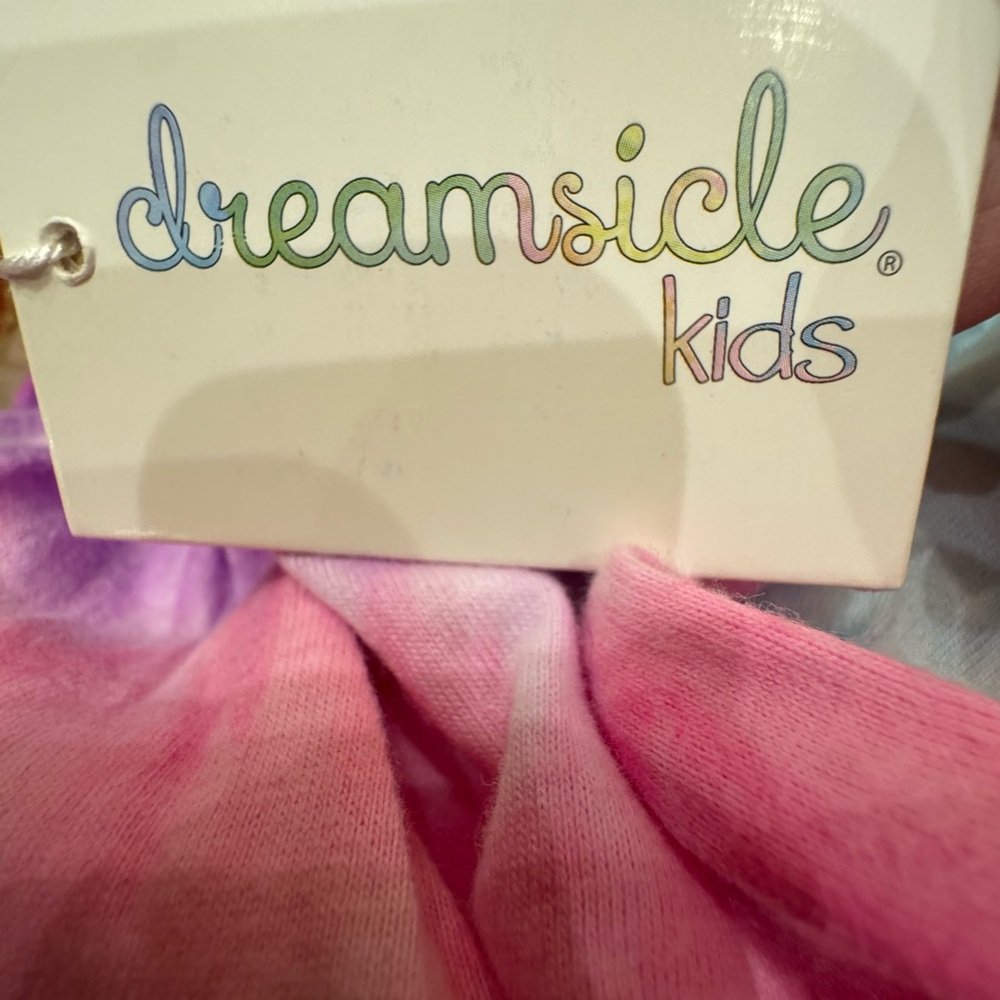 Vibrant Tie-Dye Kids Dress Size Small New With Tags - Picture 4 of 5